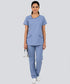Women’s 4-Pocket Asymmetrical Neck Scrub – Cotton-Polyester